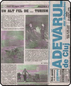 Adevărul de Cluj, 28 august 1998