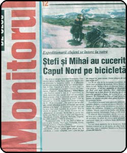 Monitorul de Cluj, 15 octombrie 1999